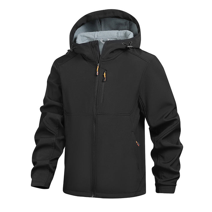 Herren Praktische und Stylische Übergangsjacke mit Kapuze Echo Archiv