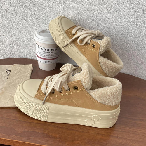 Damen Bequeme Sneakers mit kuscheligem Innenfutter und strapazierfähiger Sohle Echo Archiv