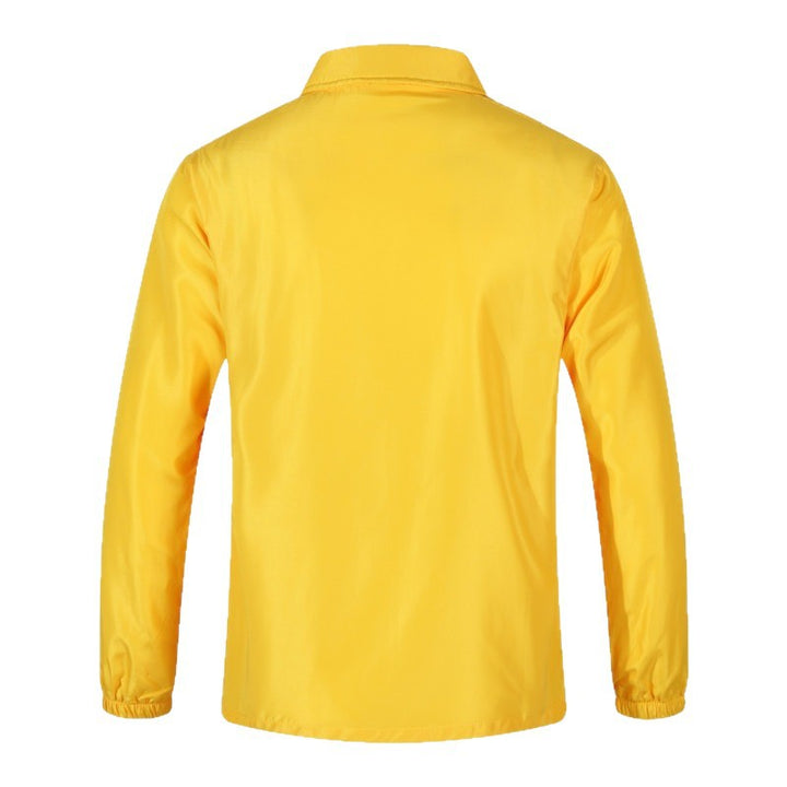 Herren Leichte Windjacke mit Mesh-Innenfutter, Stehkragen & elastischem Saum Echo Archiv