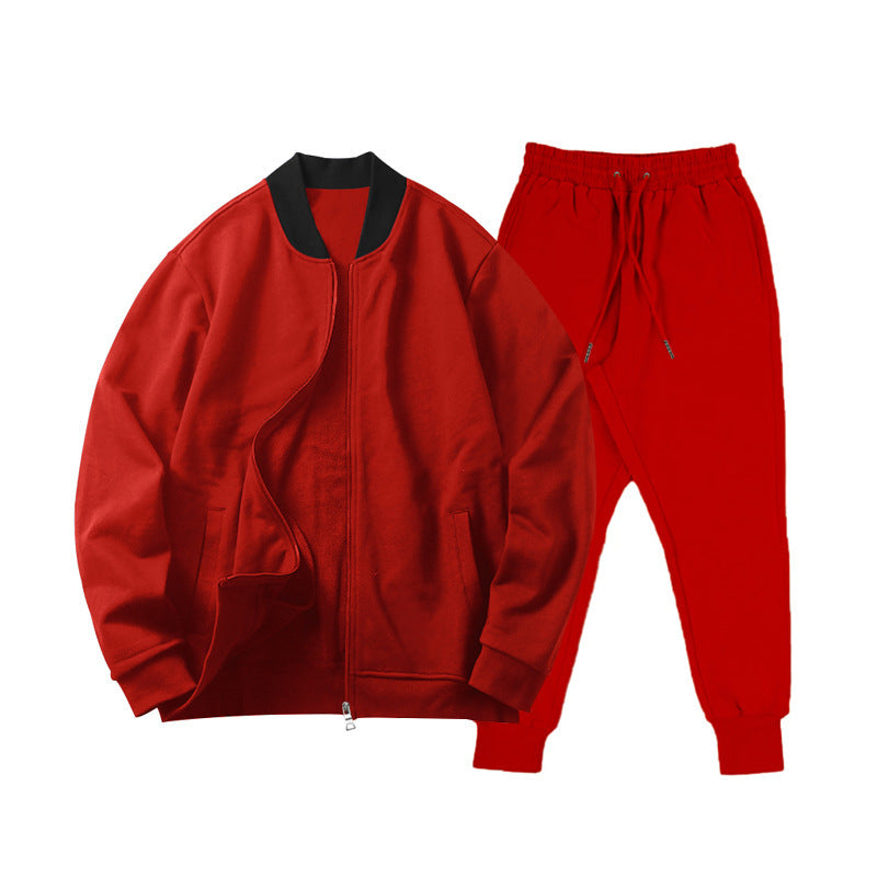 Herren sportliches Freizeit-Set mit weichem Fleece-Material und praktischer Kapuze Echoarchiv