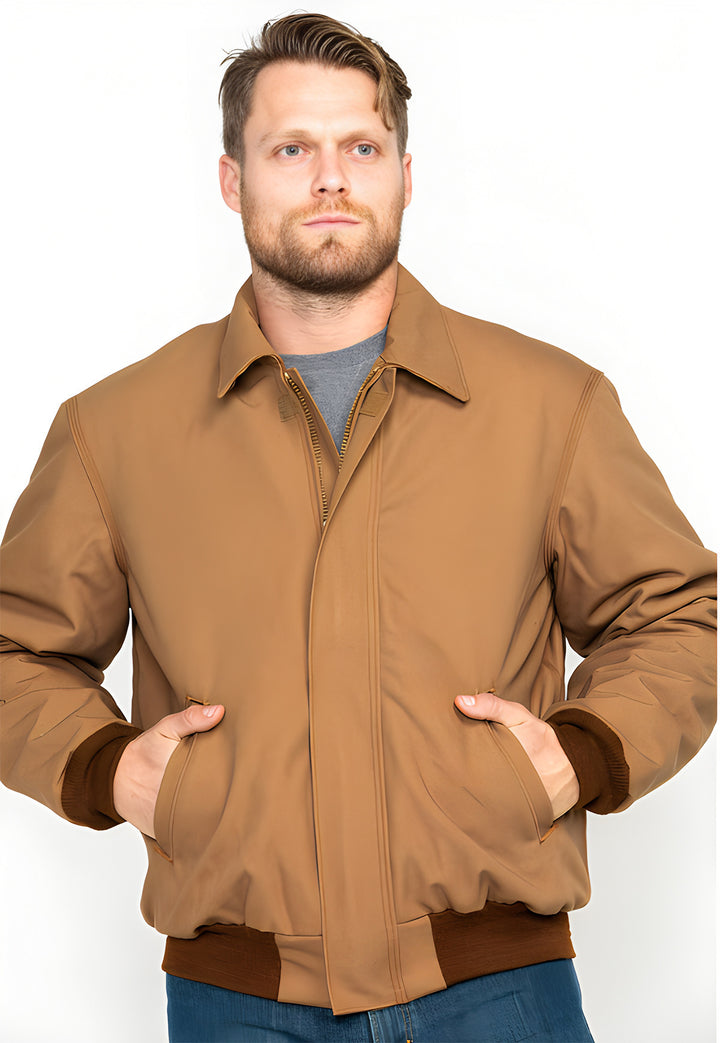 Herren komfortable Übergangsjacke mit leichtem Innenfutter Echoarchiv