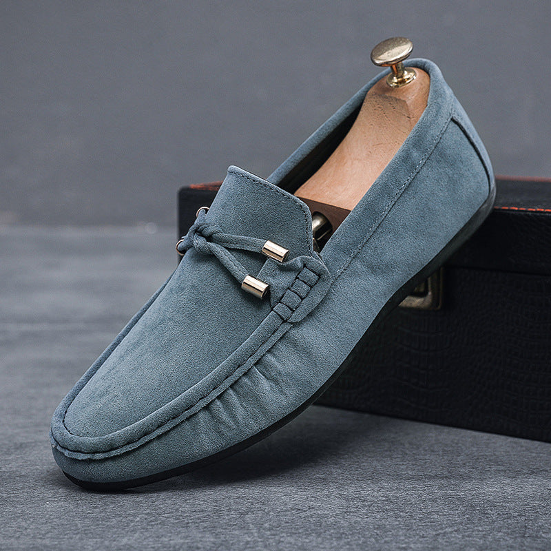 Herren Elegante Mokassins aus weichem Veloursleder – Tavélo