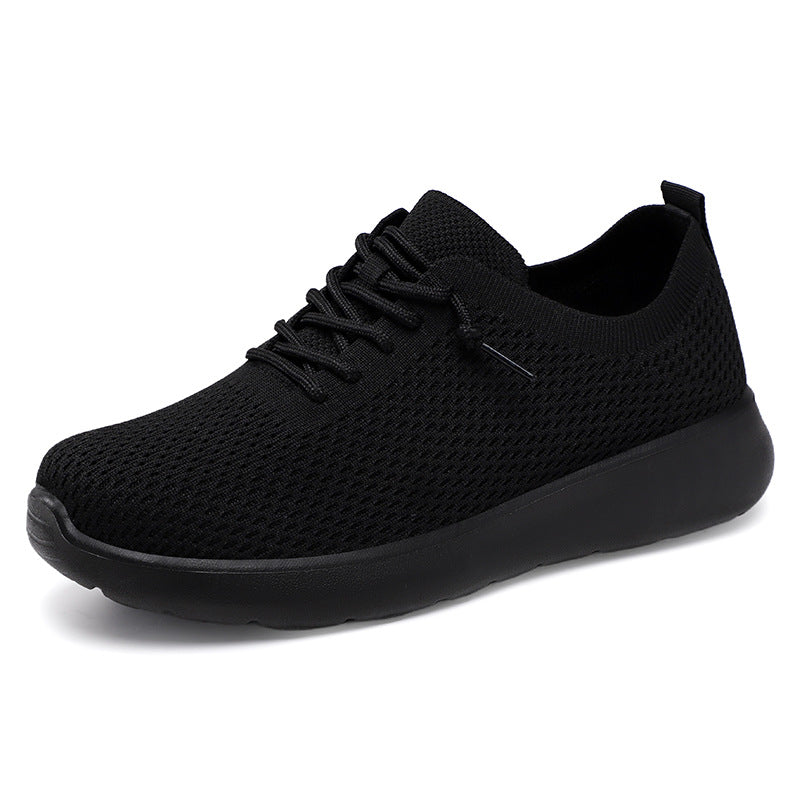 Damen nan atmungsaktiver Strick-Freizeit-Sneaker mit elastischem Schlupfkragen und stoßdämpfender EVA-Komfortsohle Echo Archiv