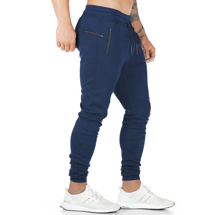 Herren Sweatpants mit schmalem Schnitt und verstellbarem Bund Echoarchiv