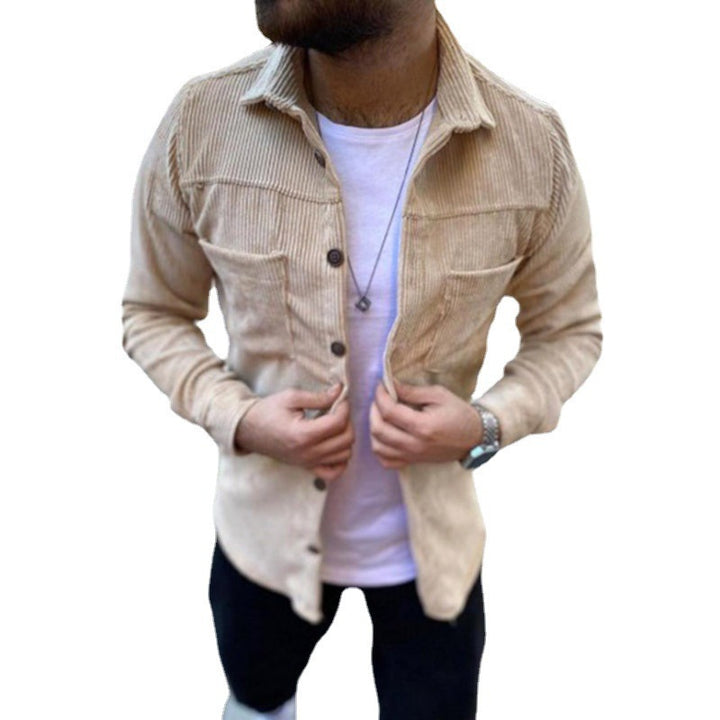 Herren lässige Cordjacke Echoarchiv