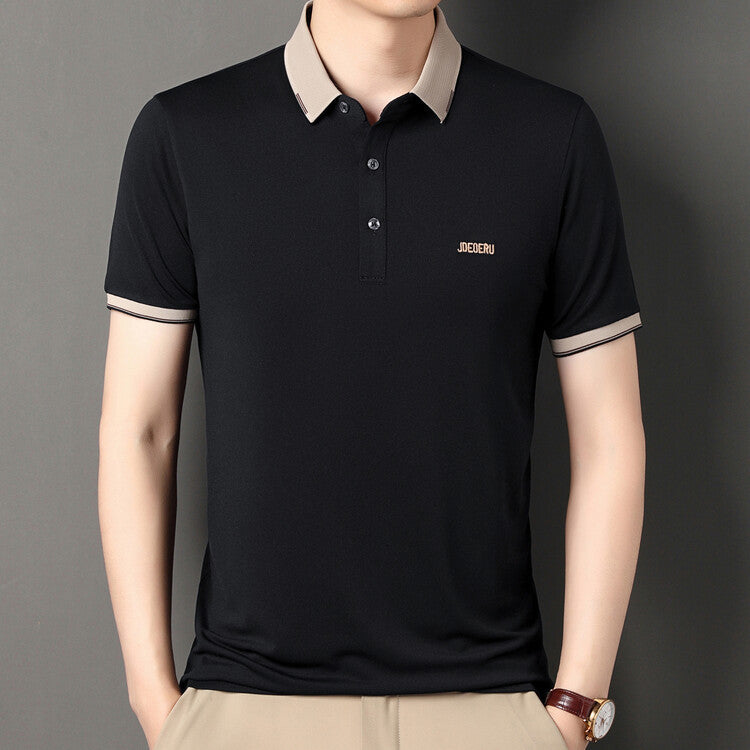 Herren sportliches Polo-Shirt mit modischem Kragen Echoarchiv