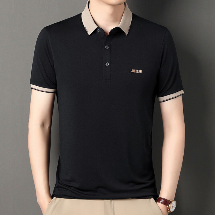 Herren sportliches Polo-Shirt mit modischem Kragen Echoarchiv