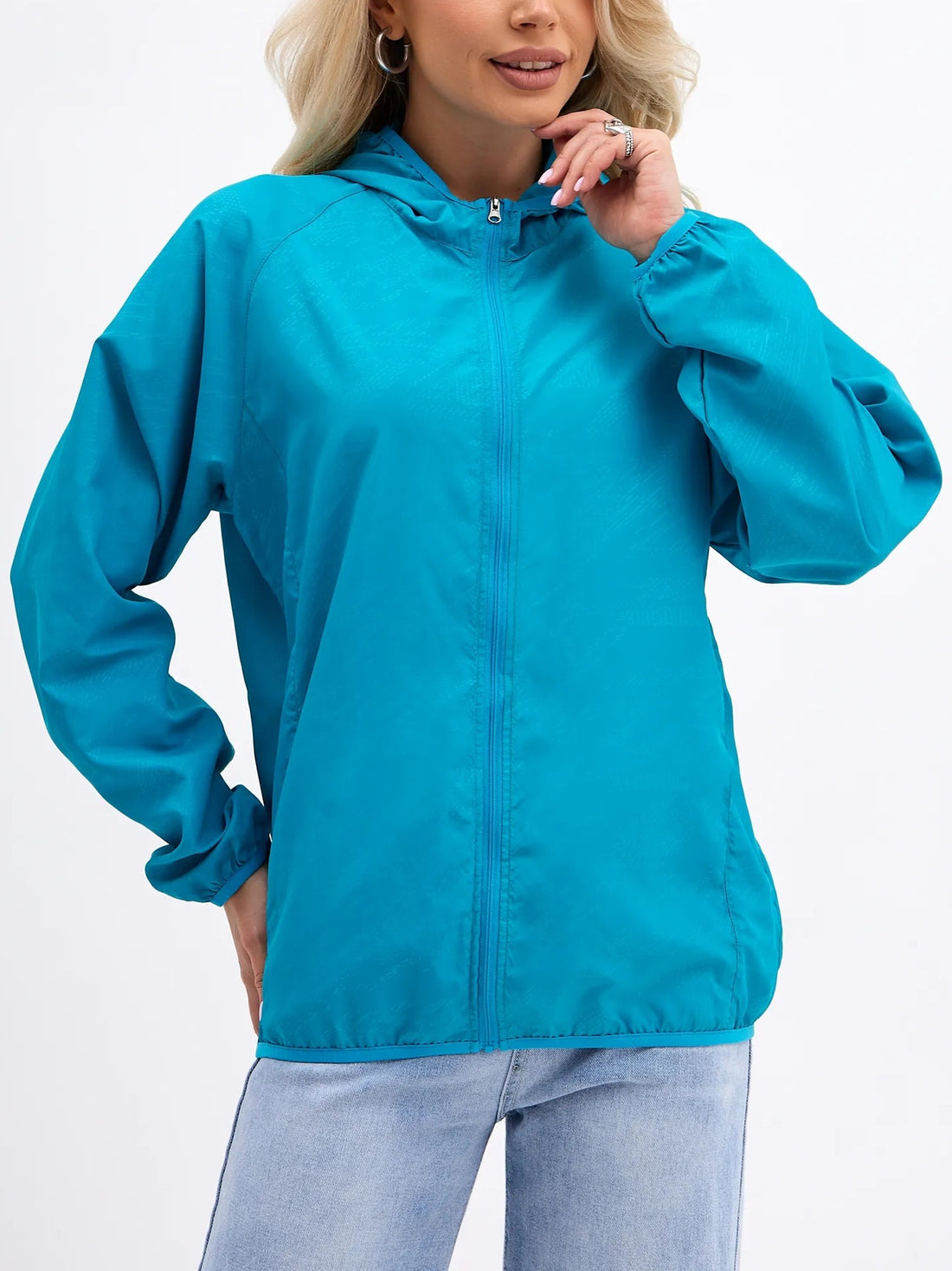 Damen Leichte Sportjacke mit Kapuze – Célinea
