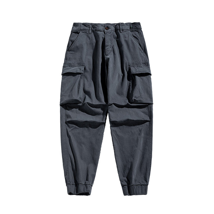Herren Military-inspirierte Relaxed-Cargo-Jogger aus Ripstop-Baumwolle mit aufgesetzten Klappentaschen Echo Archiv