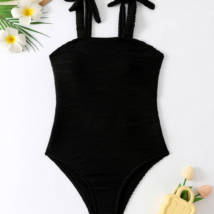 Damen Eleganter Einteiler mit Rüschendetails Echo Archiv