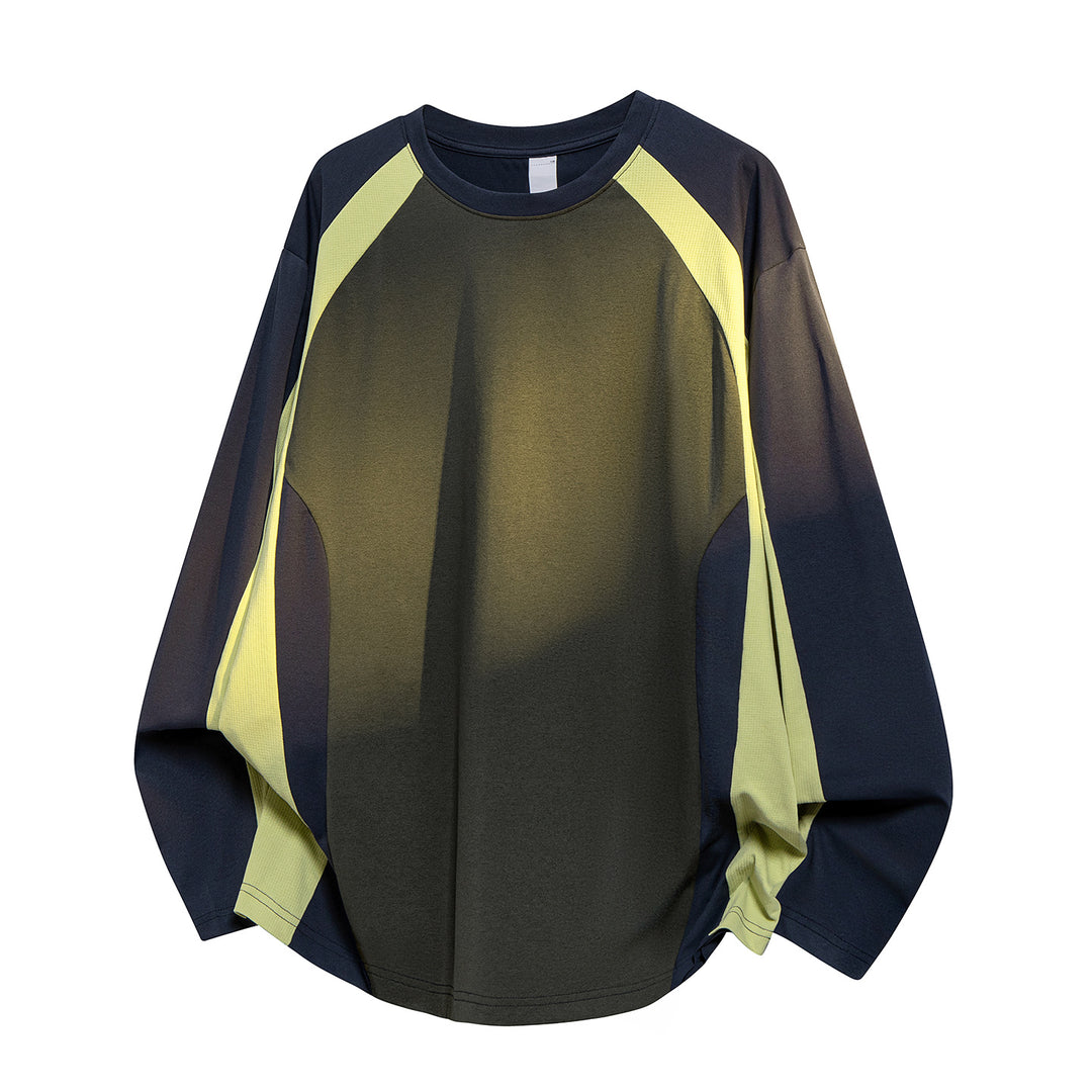 Herren Oversized Performance-Langarmshirt mit Raglanärmeln und Mesh‑Einsätzen Echo Archiv