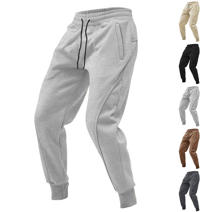Herren bequeme Sporthose mit regulierbarem Bund und seitlichen Taschen Echoarchiv