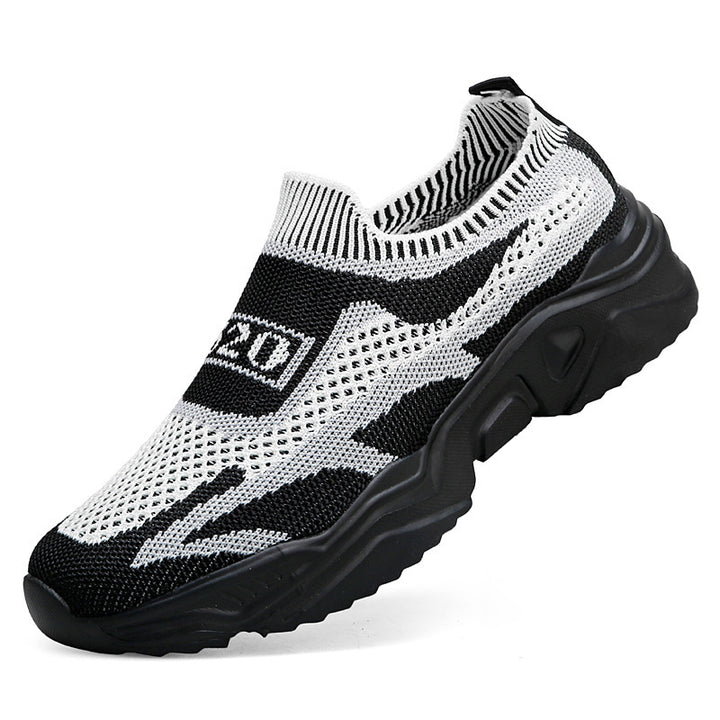 Damen nan nahtloser Strick-Sneaker mit sockenartigem Einstieg und geformter Komfortsohle Echo Archiv