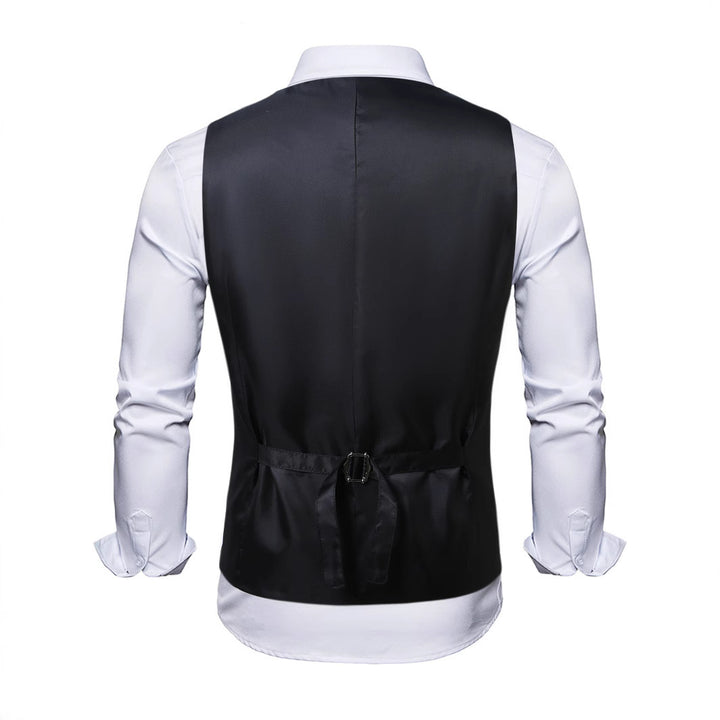 Herren elegante Pailletten Weste Echoarchiv