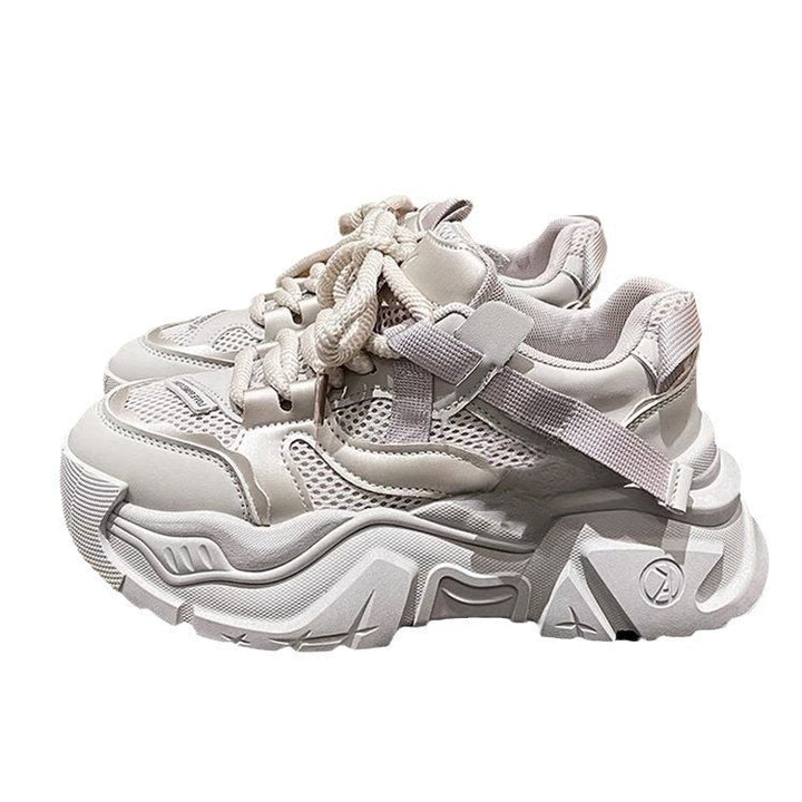 Damen Trendige Chunky Sneakers mit dämpfender Sohle und atmungsaktiver Netzoberfläche Echo Archiv