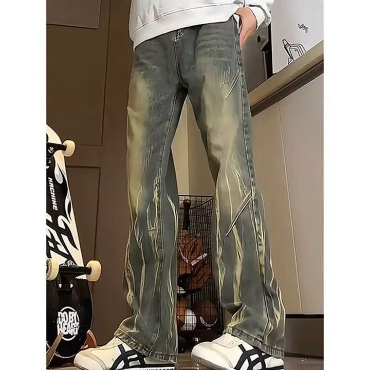 Herren lässige baggy Jeans im used Look Echoarchiv