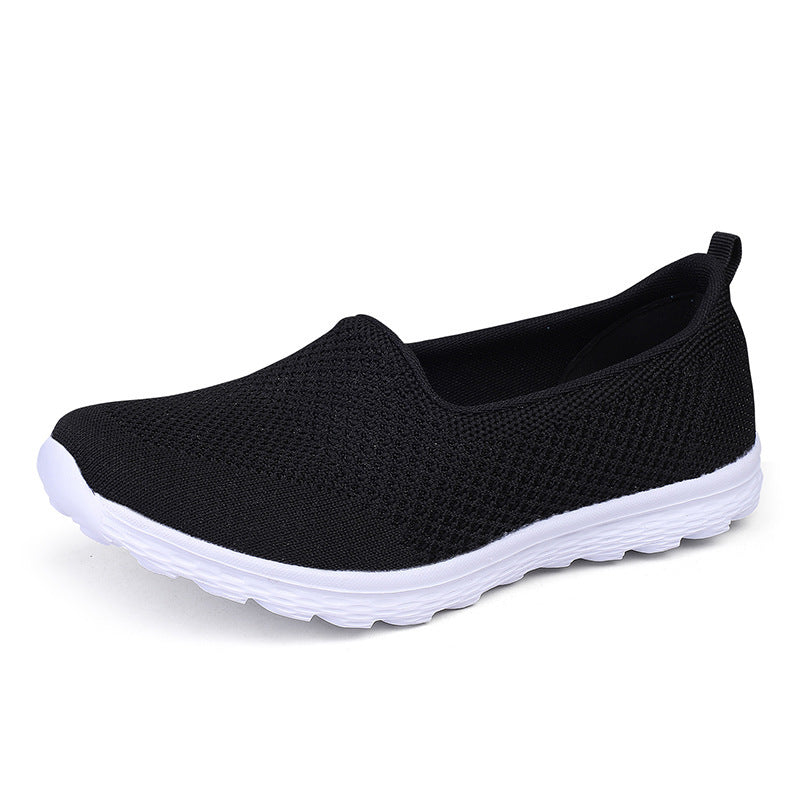 Damen nan leichter gestrickter Schlupfsneaker mit Glitzerfäden, elastischem Einstieg und flexibler Leichtsohle Echo Archiv