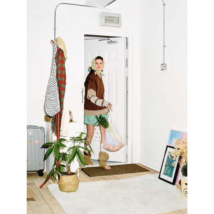 Damen Lagenlook-Sweatshirt mit Schnürung, gestreiften Ärmel-Einsätzen und asymmetrischem Saum Echoarchiv