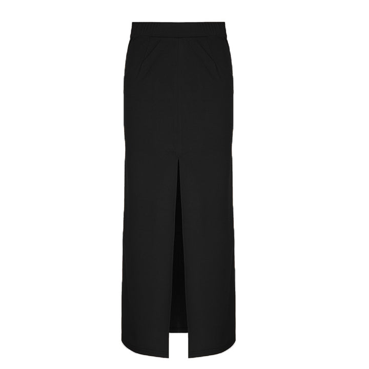 Damen Maxi-Rock mit elegantem Schlitz und weich fließendem Stoff Echo Archiv