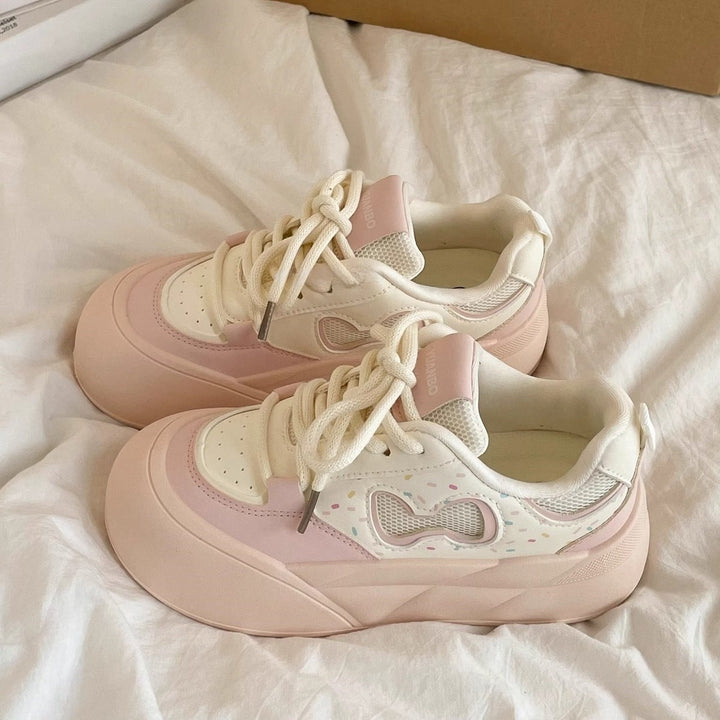 Damen Sportliche Sneakers mit atmungsaktiver Mesh-Oberfläche und bequemem Dämpfungssystem Echo Archiv