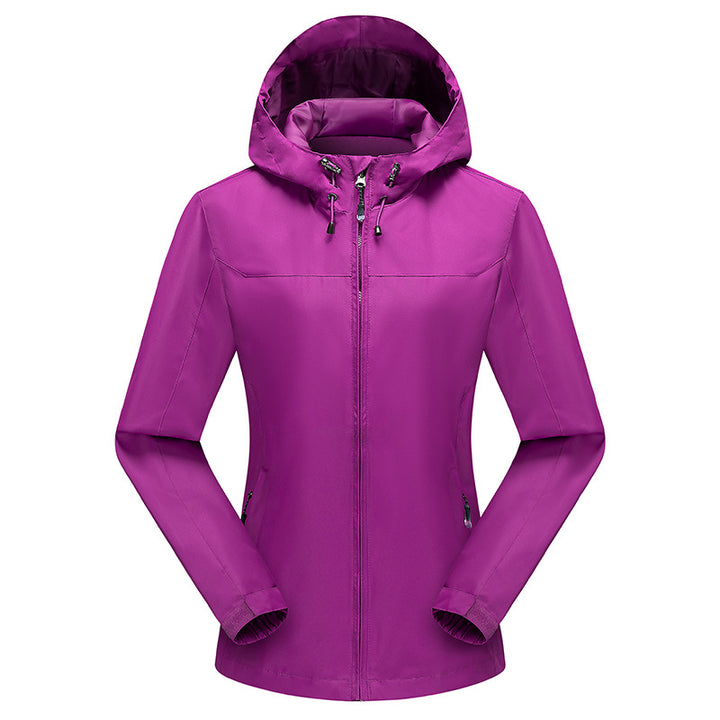 Herren Ultraleichter Ripstop-Kapuzenblouson mit wind- und wasserabweisender Membran Echo Archiv