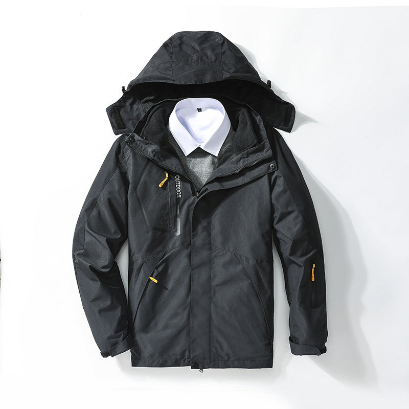 Herren Technische Regenjacke Echo Archiv