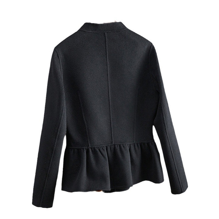 Damen Modische Blazerjacke mit peplum Schnitt Echoarchiv