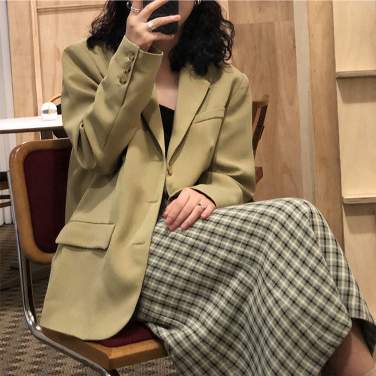 Damen Modischer Oversized Blazer Echoarchiv