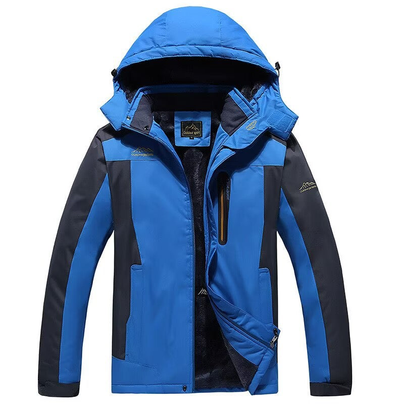 Herren Thermoisolierte Outdoor-Funktionsjacke mit Teddyfleece-Innenfutter Echoarchiv