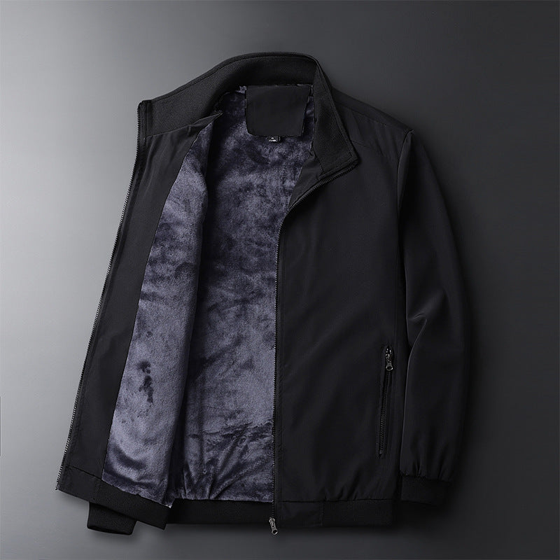 Herren Softshell‑Bomberjacke mit wärmender Fleece‑Innenlage Echo Archiv