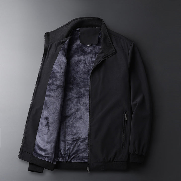 Herren Softshell‑Bomberjacke mit wärmender Fleece‑Innenlage Echo Archiv