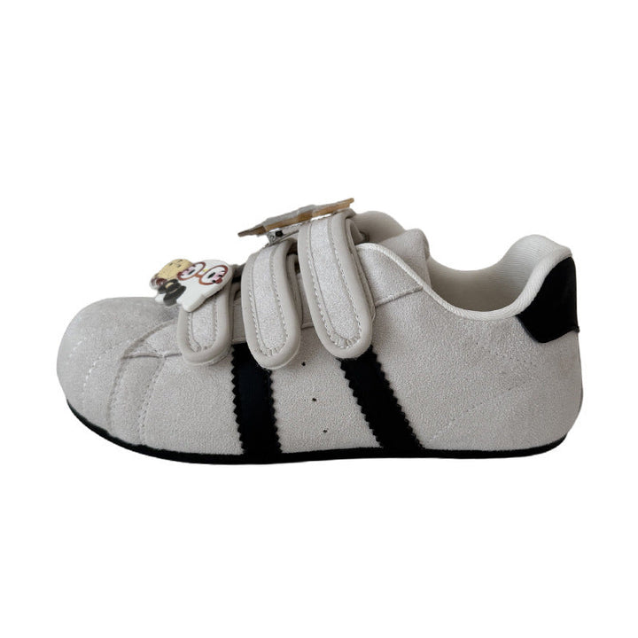 Damen Sneaker mit verstellbarem Klettverschluss und verspielten Applikationen Echo Archiv
