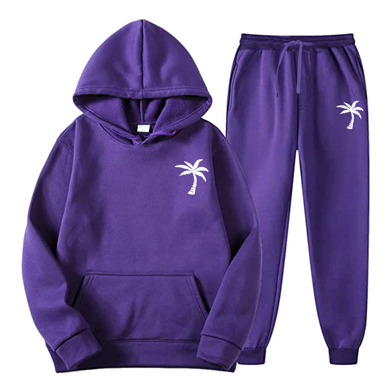 Damen Bequemer Hoodie und Jogginghose Set Echoarchiv