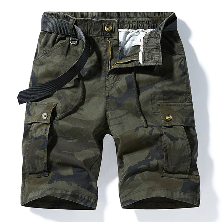 Herren Cargoshorts im lässigen Camouflage-Stil mit multifunktionalen Taschen Echoarchiv