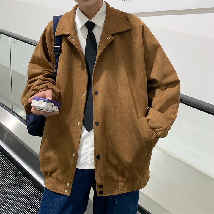 Herren Gemütliche und stilvolle Oversize-Jacke Echo Archiv