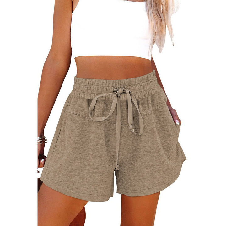 Damen lässige Sportshorts mit elastischem Bund und praktischen Seitentaschen Echo Archiv