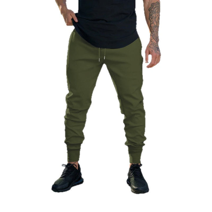 Herren Slim-Fit Jogginghose mit elastischem Bund und Rippbündchen Echoarchiv