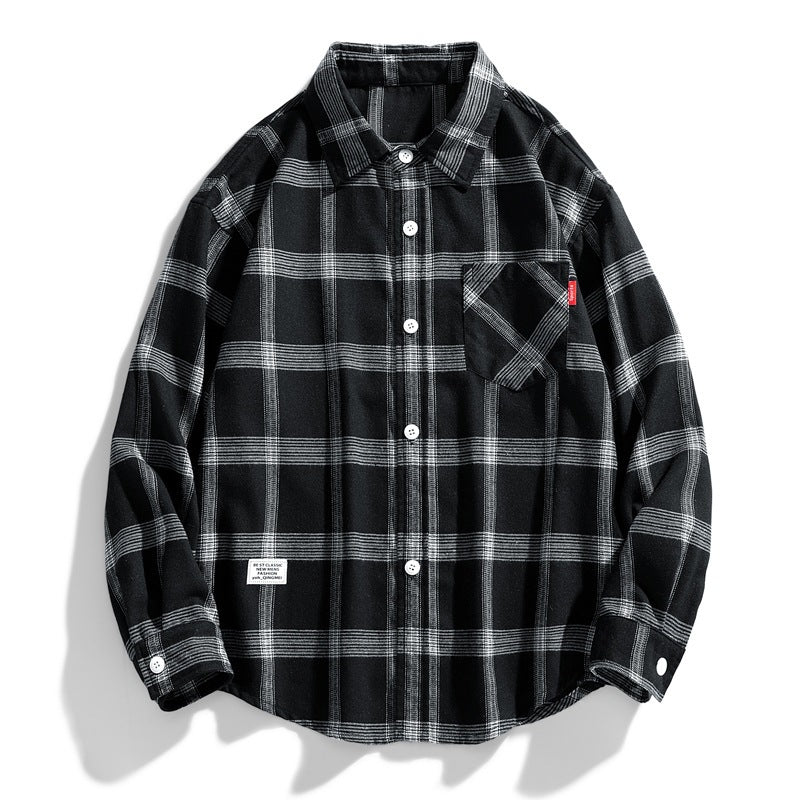 Damen Komfortable Flanellhemd Echo Archiv