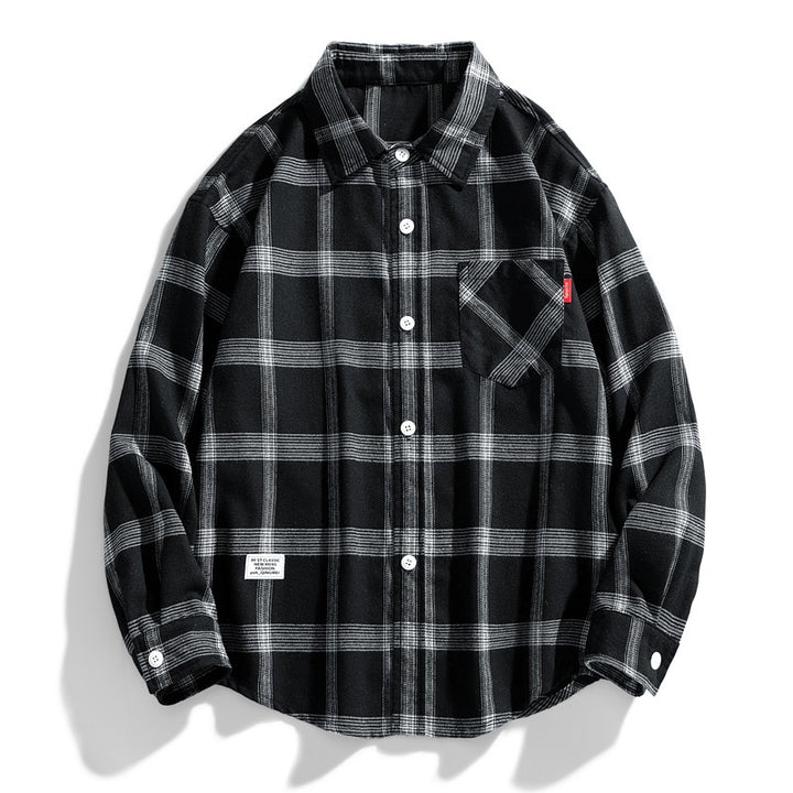 Damen Komfortable Flanellhemd Echo Archiv