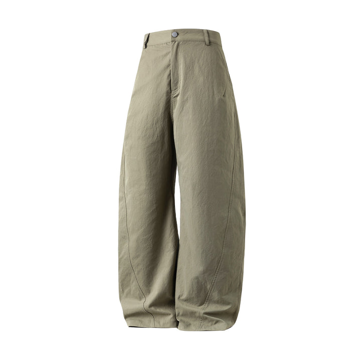 Damen High‑Waist Palazzo‑Hose im Balloon‑Cut mit markanten Nahtpaspeln Echo Archiv