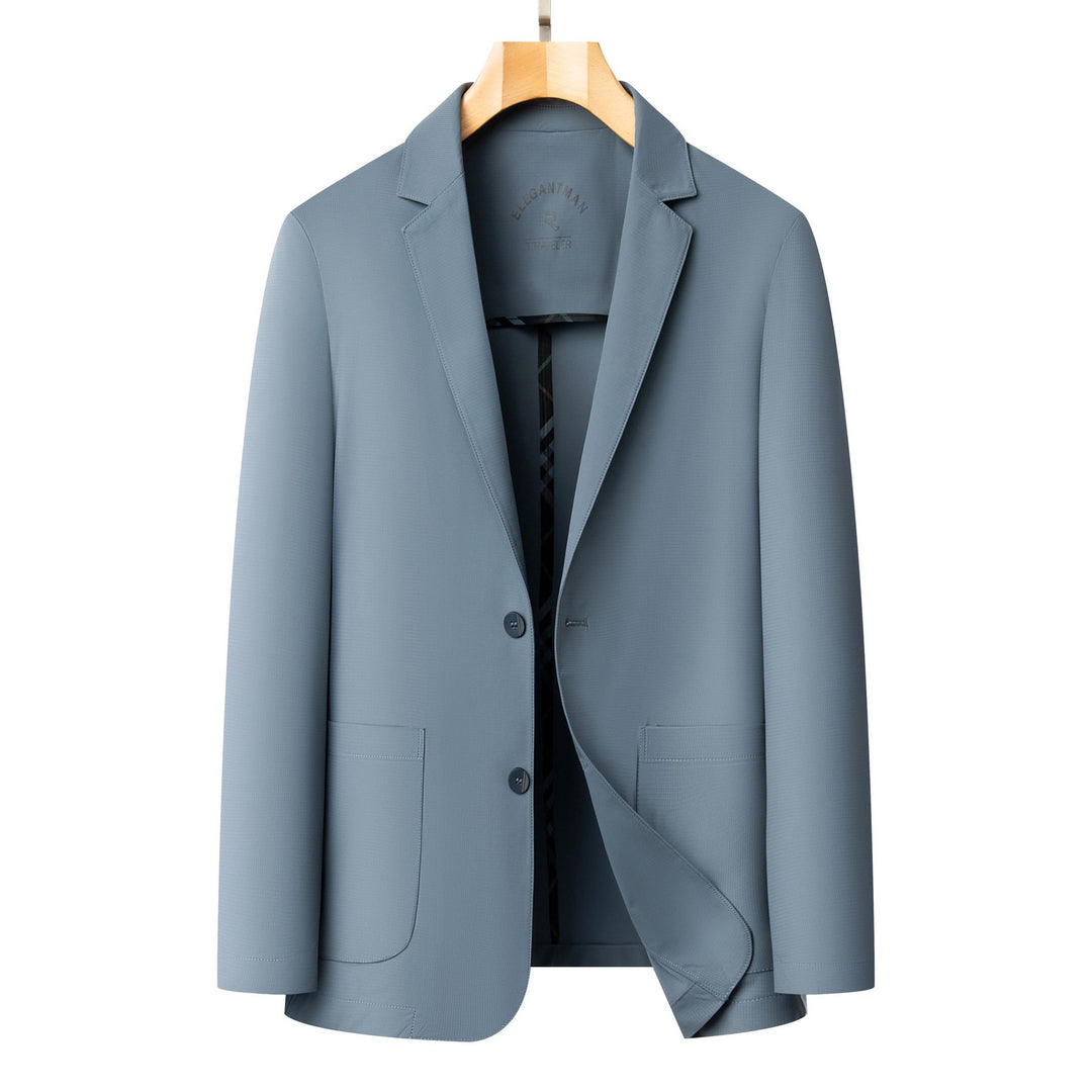 Herren eleganter Sakko mit feinen Nähte und praktischen Taschen Echoarchiv