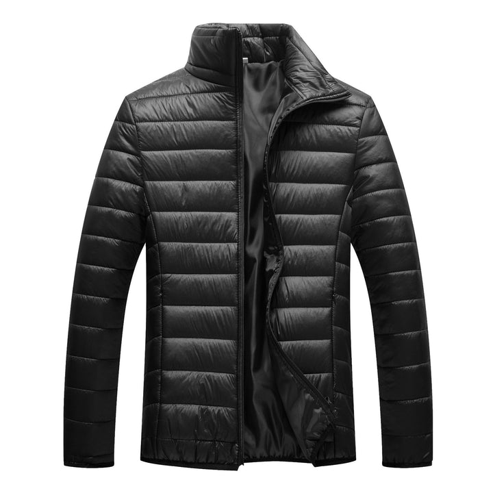 Herren Steppjacke mit hochgeschlossenem Kragen und wärmender Füllung Echoarchiv