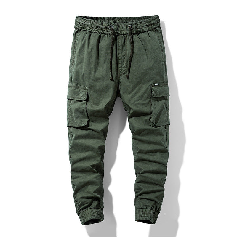 Herren Funktionale Cargo-Joggerhose mit elastischem Komfortbund, großzügigen Klapp-Utility-Taschen und gerippten Knöcheln Echo Archiv