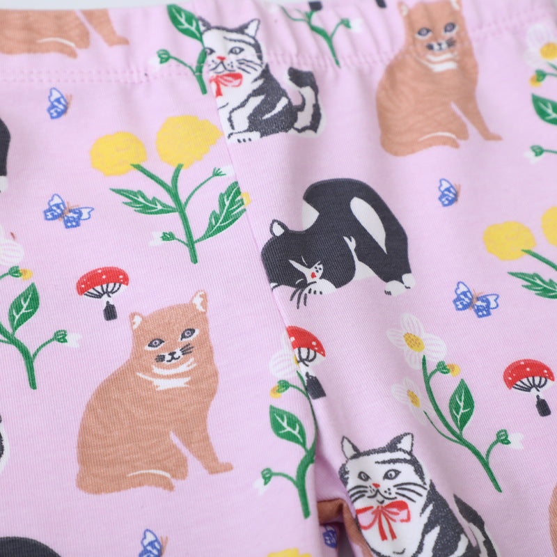 Kinder Leggings mit tierischem Motiv Echo Archiv