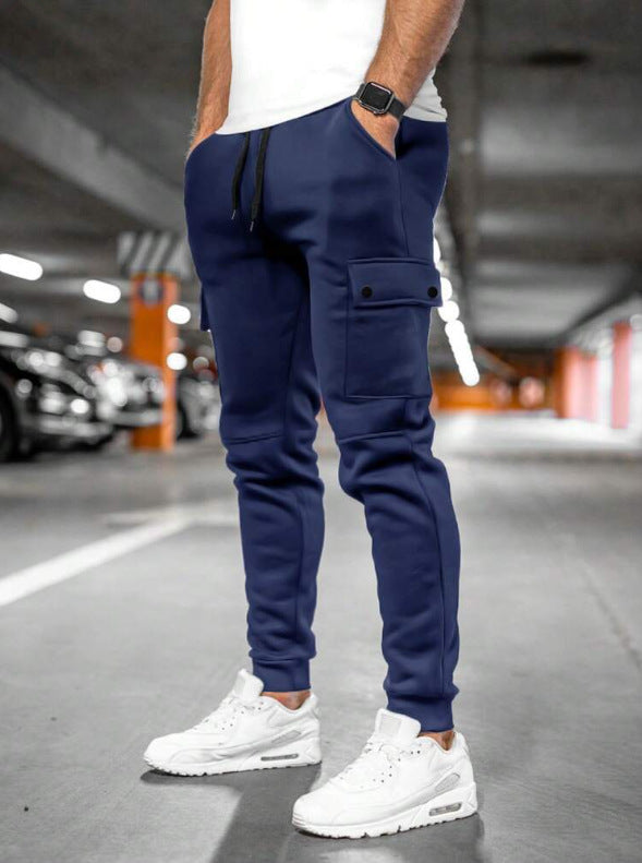 Herren Sportliche Cargo-Joggerhose mit praktischen Seitentaschen Echoarchiv