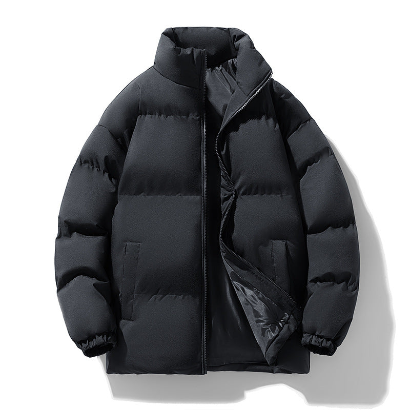 Herren Wattierte Steppjacke mit hohem Stehkragen und winddichter Thermfüllung Echoarchiv