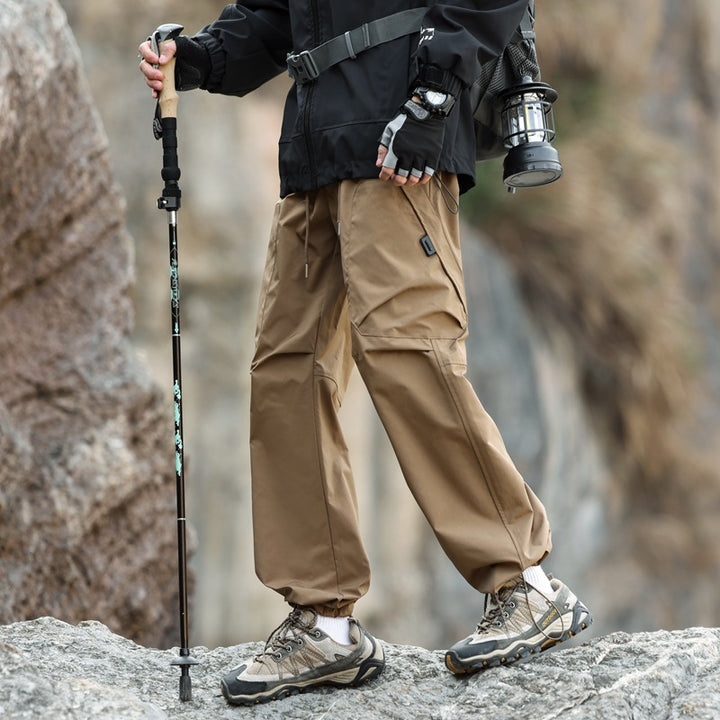 Herren Outdoor Cargo-Hose mit verstellbarem Bund und praktischen Seitentaschen Echoarchiv