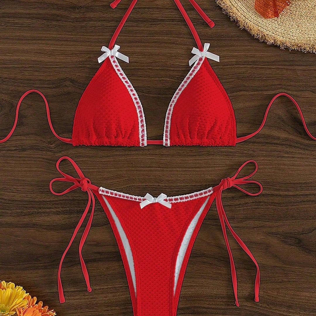 Damen Triangel-Bikini Set Echo Archiv