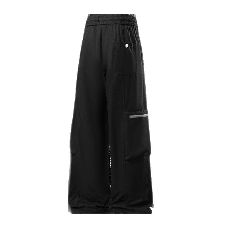 Herren Bequeme Cargo-Hose mit elastischem Bund und praktischen Reißverschlusstaschen Echoarchiv