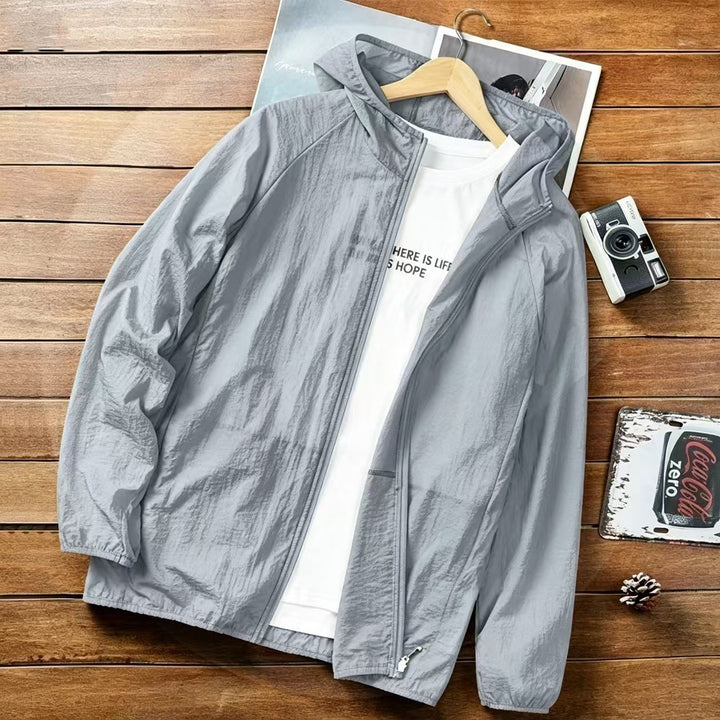 Herren Leichte Outdoor-Jacke mit praktischen Taschen Echoarchiv